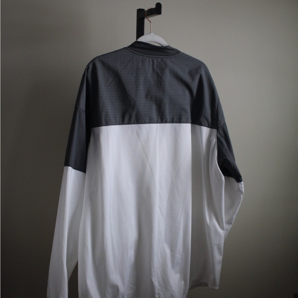 Nike OSU Ohio State Buckeyes Dri-Fit Windbreaker Zip Up XXL - Picture 5 of 7